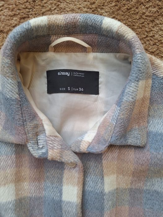 Kurtka koszulowa w kratkę