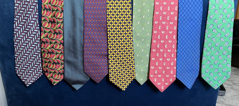 Продам галстуки, чоловічі краватки відомих італійських брендів