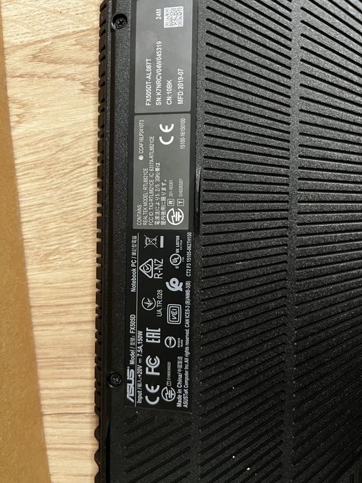 ASUS TUF Gaming FX505DT | Ryzen 5 | GTX 1650 | 16GB RAM | SSD + HDD