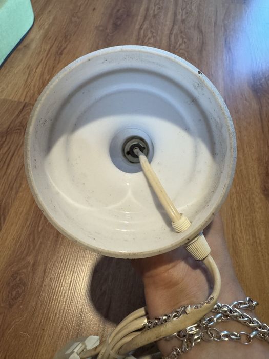 Stara sprawna lampa prl