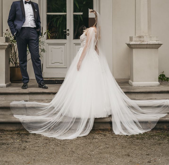 Piękna suknia ślubna XS Chassmi