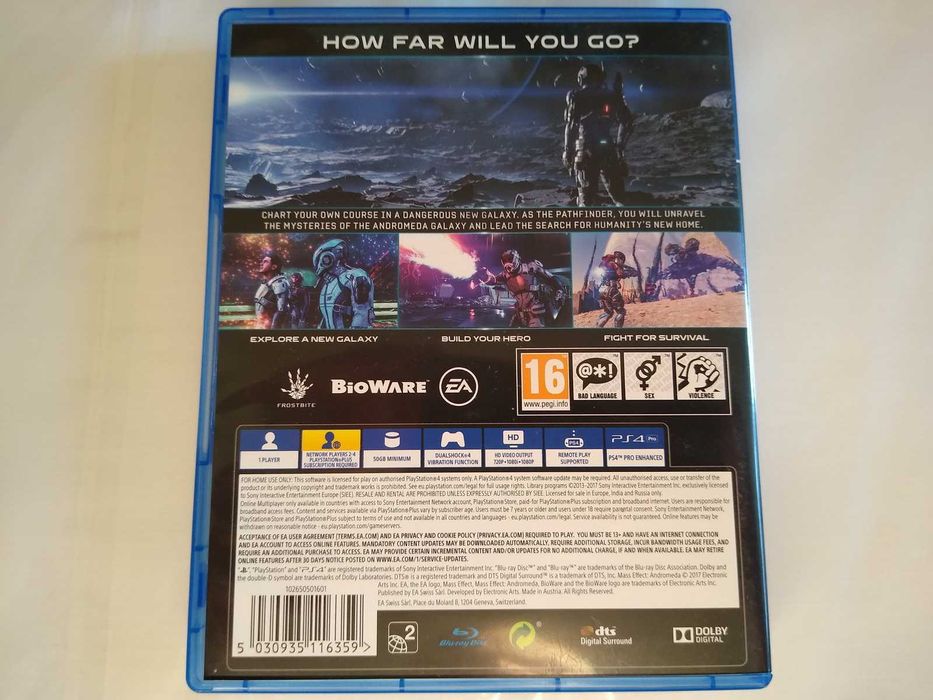 Mass Effect Andromeda Ps4 polska wersja