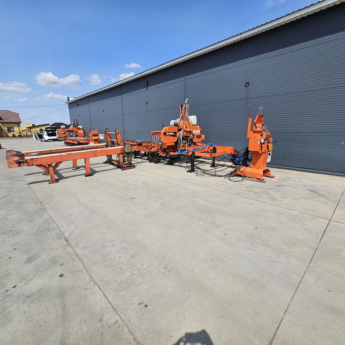 Trak taśmowy wood-mizer lt70 rampa zrzut