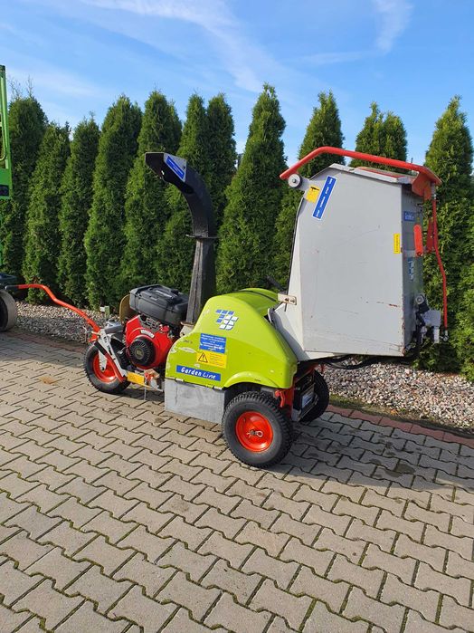 Rębak do gałezi Spalinowy Mobilny Tunnissen tm 1000