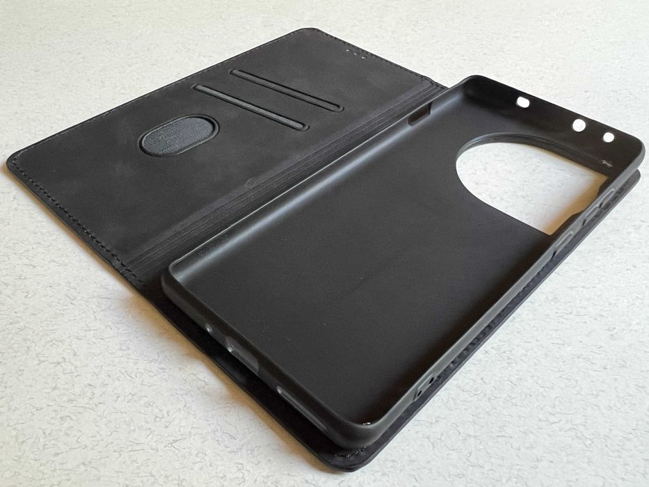 OnePlus 12R / Ace 3 чохол книжка еко шкіра слоти для карт магніт чехол