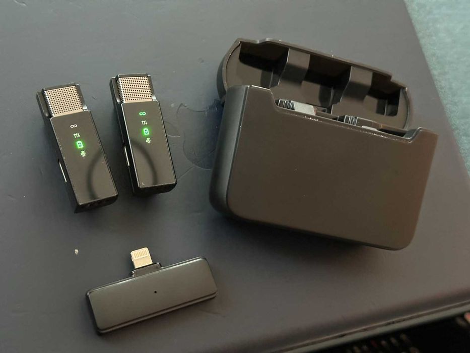 Бездротовий мікрофон для iPhone (Lightning)