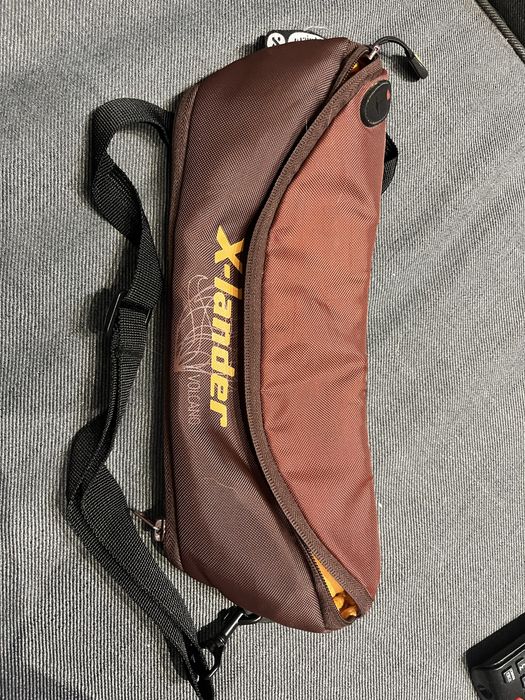 Saszetka X-Lander na wozek brazowo zolta