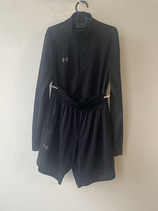 Under Armour L/M костюм зіпка шорти лонгслів спортивна кофта сет