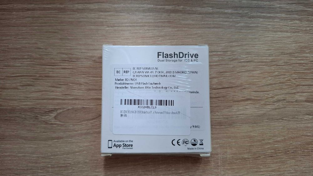 EOZNOE Pendrive USB 256GB USB C- Lightning
