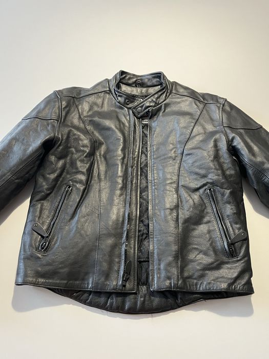 Куртка шкіряна байкерська RIVER ROAD
