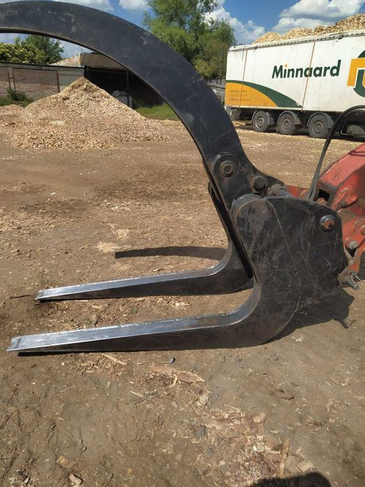 Грейфер захват для леса, лісу, колод бревен на телескопічний погрузчик