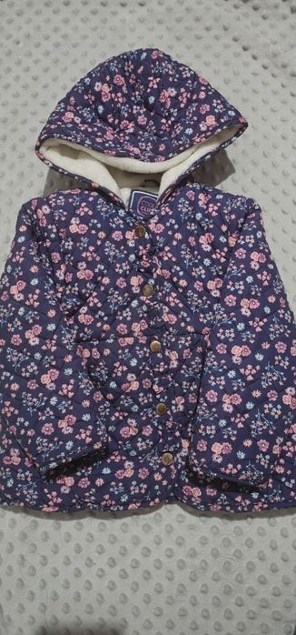 Kurtka roz 98 dla dziewczynki