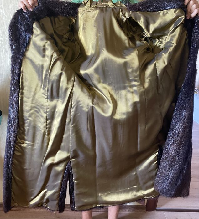 Шуба из меха нутрии