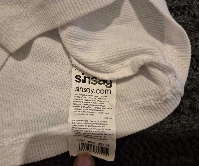 Damski top Sinsay XS