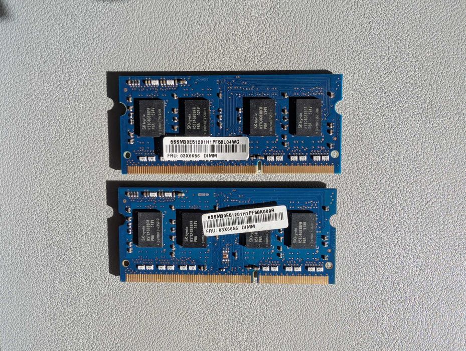 Pamięć SK hynix 8GB (2×4GB) DDR3L 1600MHz PC3L-12800S SO-DIMM – HMT451S6BFR8A-PB