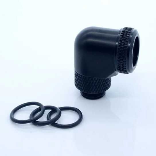 Encaixe 90º rosca 1/4" tubo 14mm Custom Water Cooling Freezemod64740216521218120