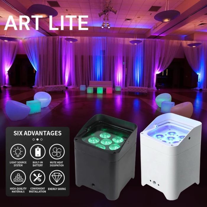 Прожектор Led par 18x18 RGBWA+UV;18x10w;6x18w