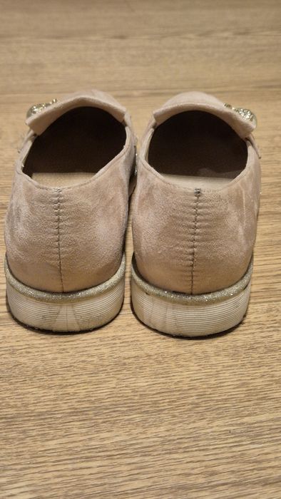 Buty różowe mokasyny zamsz Vices 39
