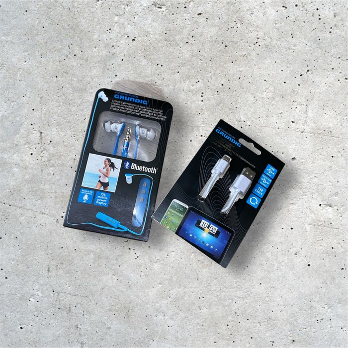 Zestaw Grundig: Słuchawki Bluetooth + Kabel Micro usb | Hit!