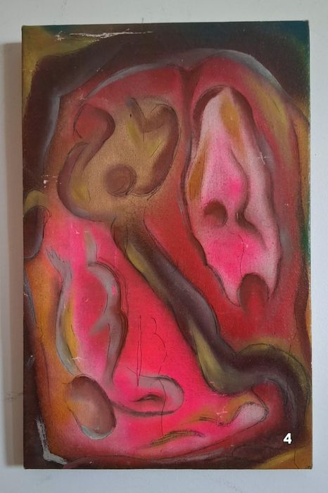 Quadros / Pinturas Abstratas a Óleo sobre Tela