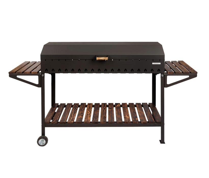 Grill węglowy ogrodowy na 18 szpikulec mangal XXL  SOLIDNY