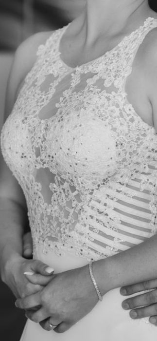 Suknia ślubna ślub kościelny/cywilny rozm. 40/42