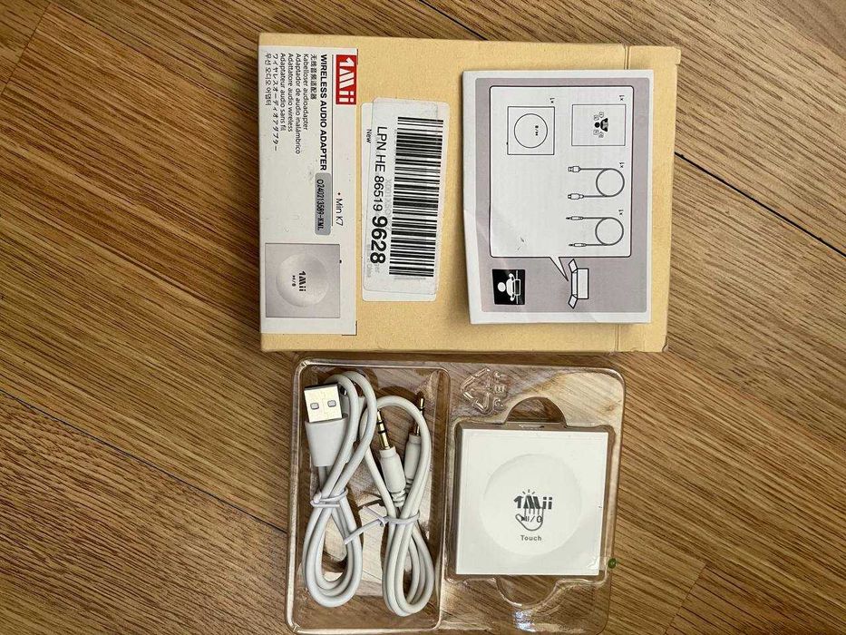 1Mii Mini/Touch Bluetooth 5.3 | Аудіоприймач/Передавач aptX LL | AUX 3.5mm