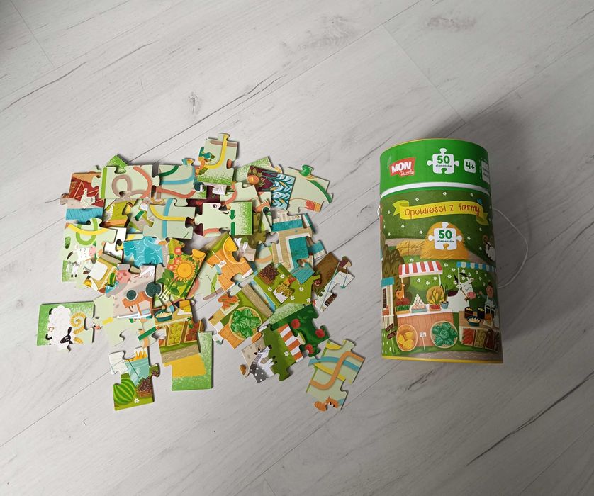 Sprzedam puzzle dwustronne "Opowieści z farmy"
