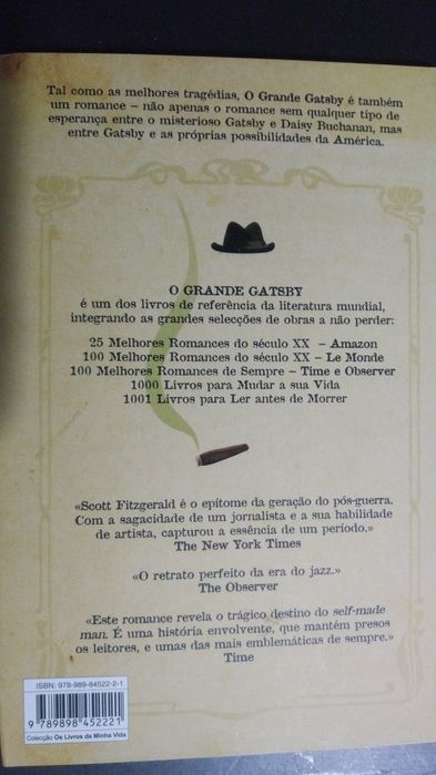 O Grande Gatsby - F. Scott Fitzgerald
