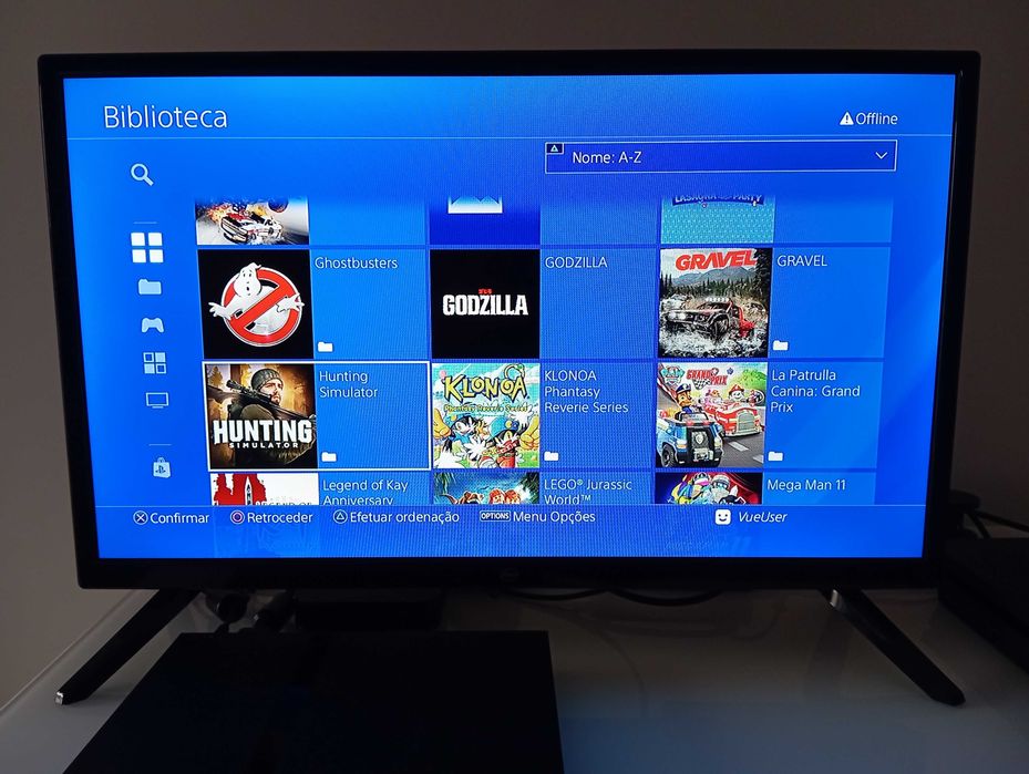 PS4 slim 1TB PlayStation 4, + de 50 jogos, Gold HEN (aceito retoma de jogos PS1 PS2 e PS3)