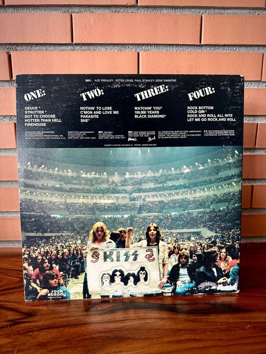 Disco vinil duplo Kiss - Alive!