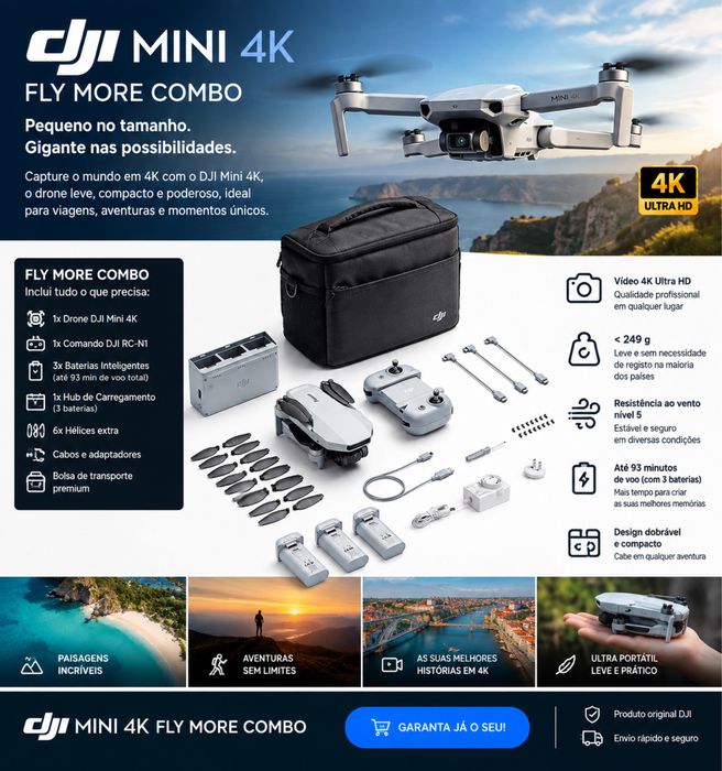 DJI Mini 4K Fly More Combo