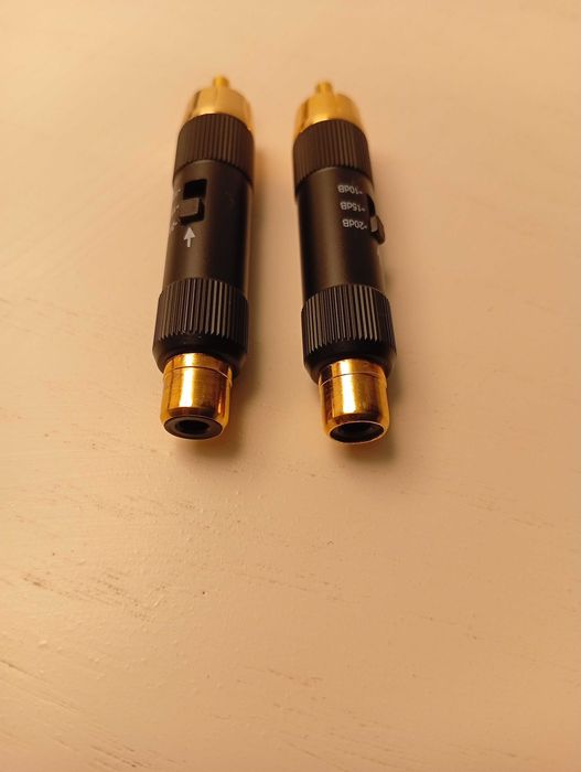 Atenuadores RCA audio