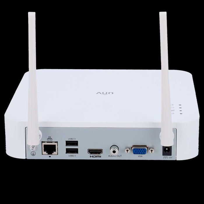 Kit de videovigilância Uniview
Conexão Ethernet e Wi-Fi 4 Camaras64586293537923122