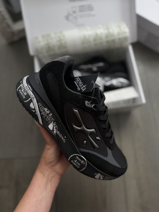 Кросівки Premiata moerun black, преміати, кросовки мужские