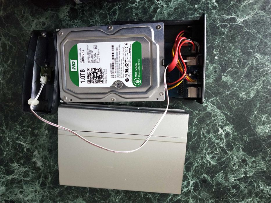 Жорсткий диск Western Digital 3.5 Green 1Tb + зовнішня кишеня