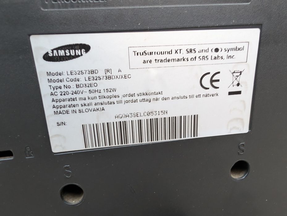 Samsung led avaria no som