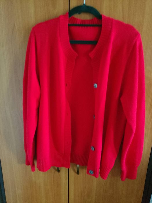 Sweter damski zapinany