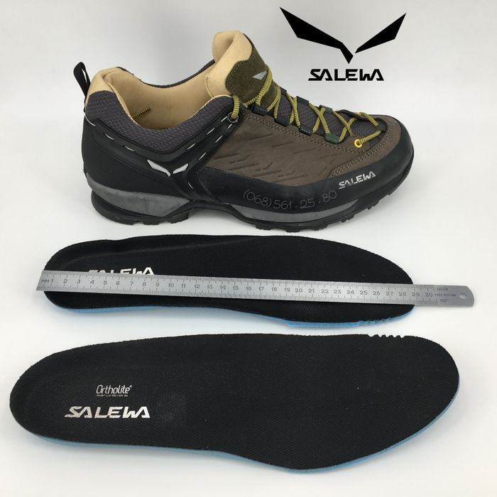 Мужские кожанные кроссовки Salewa MS MTN Trainer L 44 оригинал
