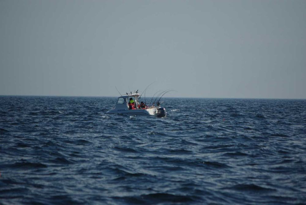 Crescent Salmon v23 Łódź kabinowa silnik Yamaha łódź morska trolling