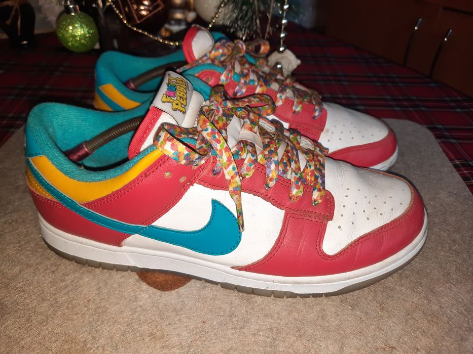 Кросівки nike x lebron james dunk low qs "fruity pebbles" , 42 (26.5)