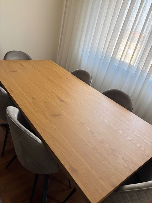 Mesa de jantar + 6 cadeiras