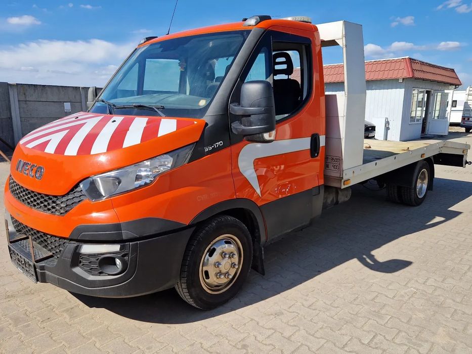 Iveco Daily do 3,5T 3.0 170 PS Na Blizniakach Laweta Pomoc Droga Najazd  Na Bliźniakach do 3.5T Na Hak Bat B  Webasto 35C17 35C 17 35
