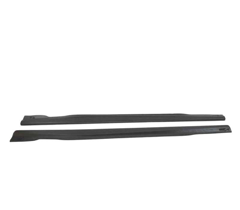 EXTENSÕES DE EMBALADEIRAS LATERAIS MERCEDES W117 45 W176 12-18 PRETO
