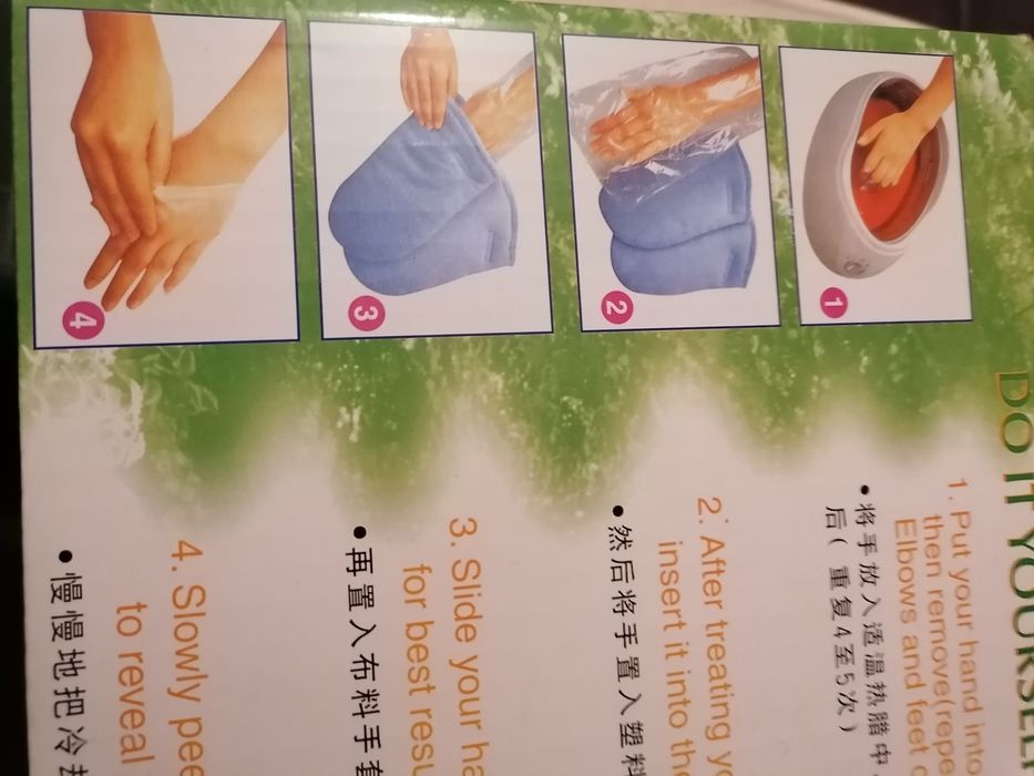 Panela de parafina eléctrica, Kit  completo , novo