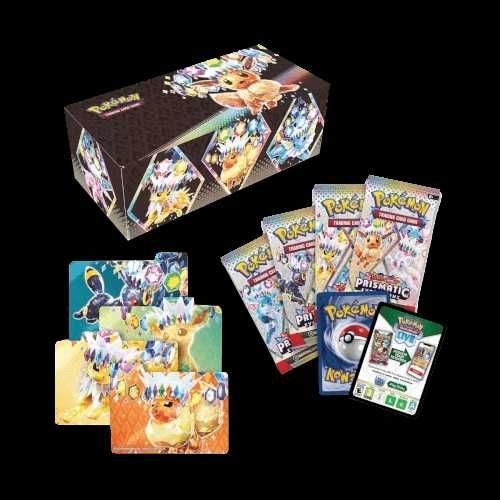 Pokemon TCG Scarlet & Violet Prismatic Evolutions Factory Sealed Surprise Box - English