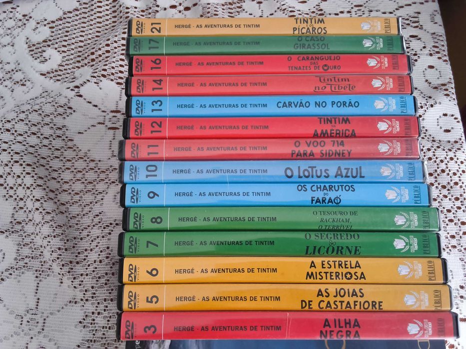 Tintim filmes dvd
