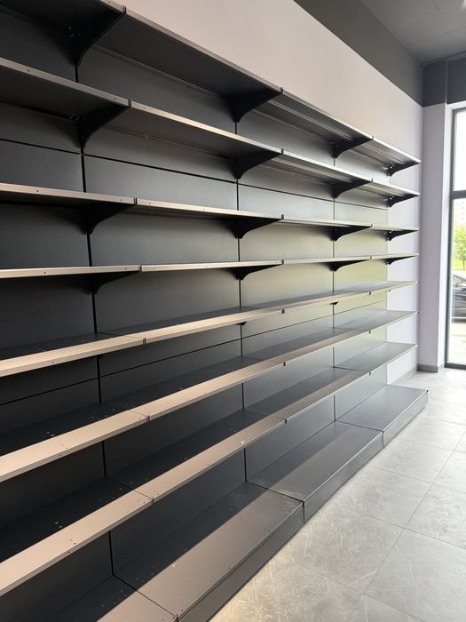 Пристіні перфоровані та острівні стелажі