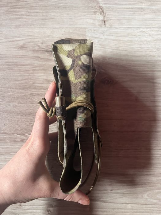 Double M4 mag flap pouch + radio pouch converter