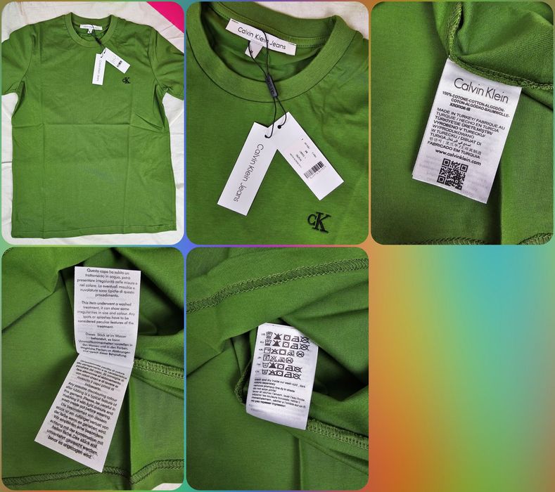 Koszulka calvin tshirt icon koszulki męskie lv ck